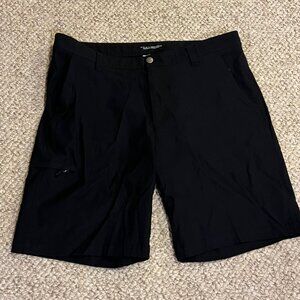 Columbia Mens Black Omni Shield Nylon Shorts Size 38 10" inseam